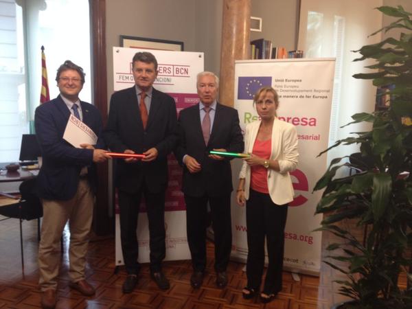 El Col•legi d’Enginyers Tècnics Industrials de Barcelona s’adhereix al Centre de Reempresa de Catalunya