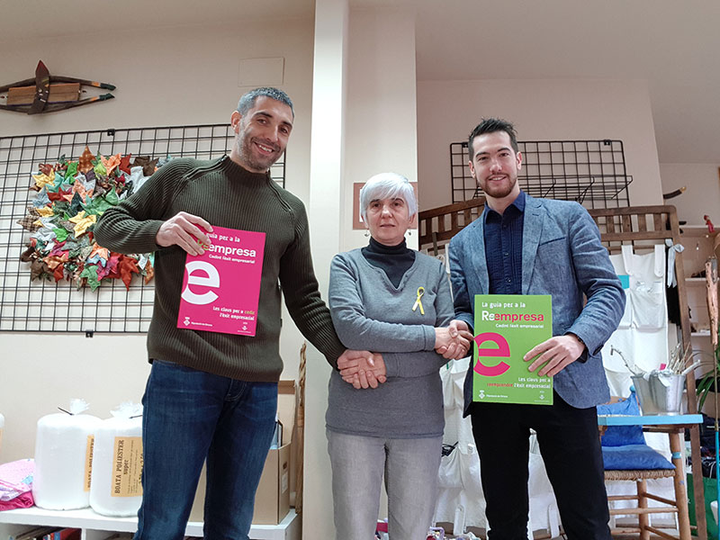 “Aconsello a un nou reemprenedor que us vingui a veure, i que s’informi molt durant tot el procés.”