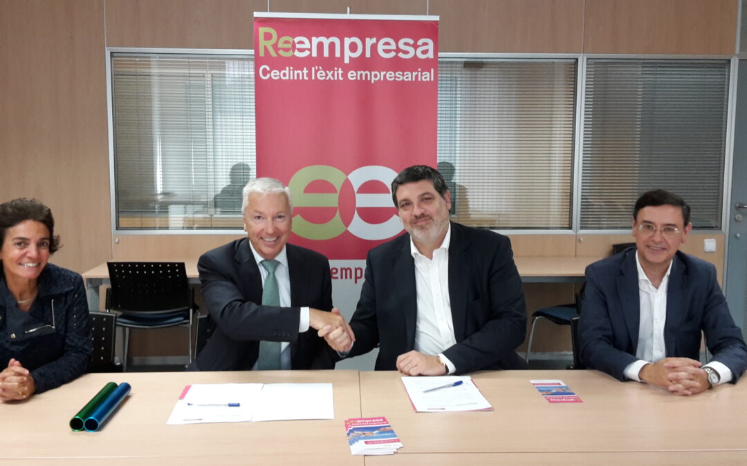 Comertia i la patronal Cecot signen un conveni de col·laboració per difondre la Reempresa