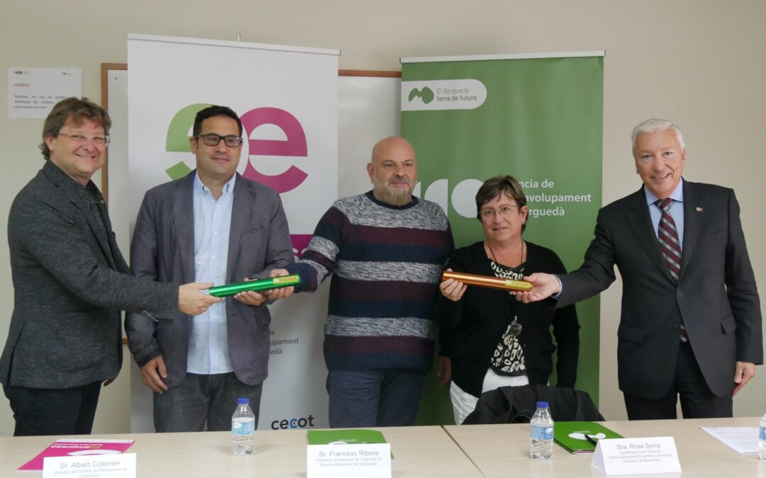 El Berguedà renova el seu compromís amb Reempresa per garantir la continuïtat de les empreses de la comarca