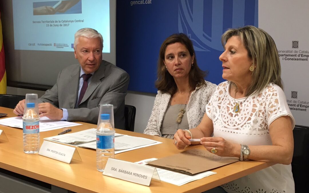 La Direcció General de Comerç i la patronal Cecot presenten a Manresa el Mercat Sectorial de la Reempresa destinat al Comerç