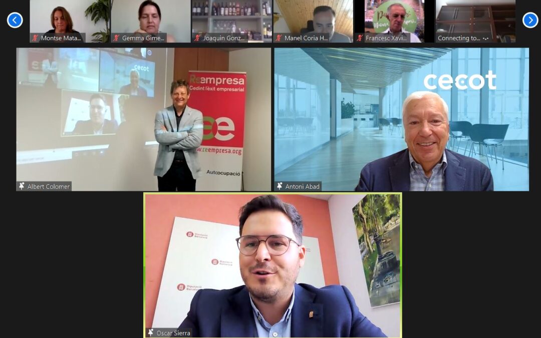 La Matinal virtual de la Reempresa reuneix a una seixantena d’empresaris i emprenedors del Vallès Oriental