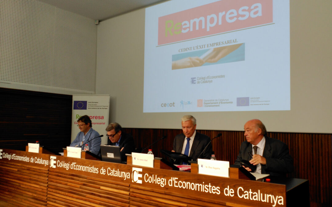 La Patronal Cecot presenta el servei de Reempresa als economistes per impulsar la continuïtat d’empreses i despatxos professionals
