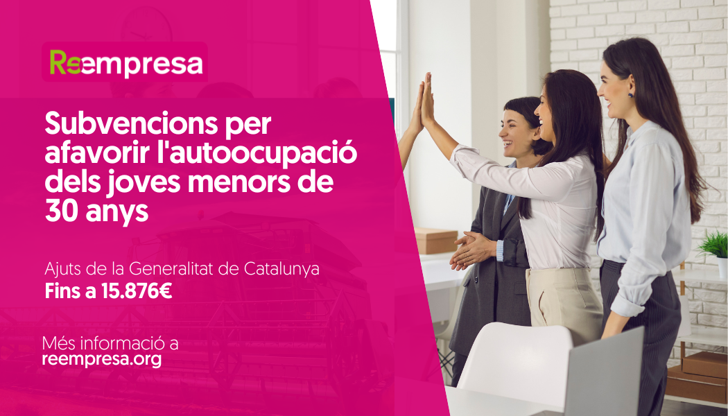 Subvenció per afavorir l’autoocupació de persones joves