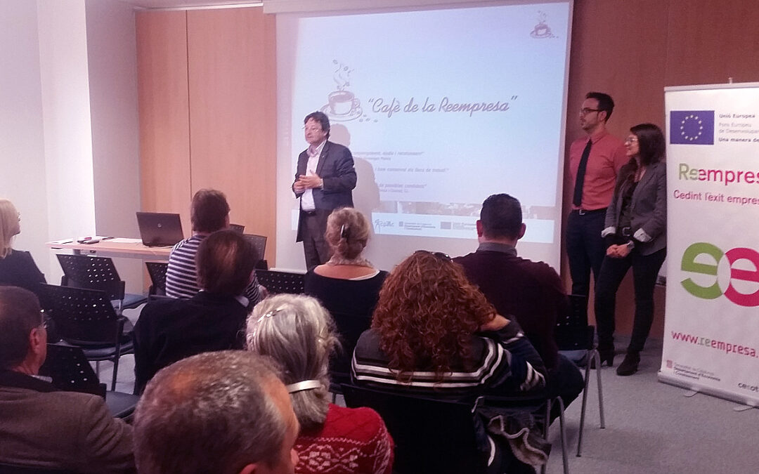 Torna a Barcelona el programa de Networking per a empresaris que volen cedir el seu negoci: “el Cafè de la Reempresa”