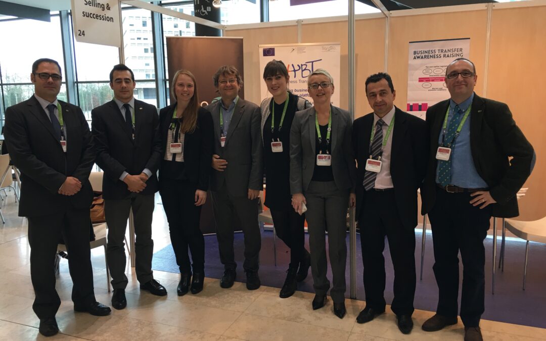 Transeo, Reempresa, SOWACCESS, Confidentum as well as other Transeo Members such as the Luxembourg Chamber of Commerce at the 2015 SME Assembly!
