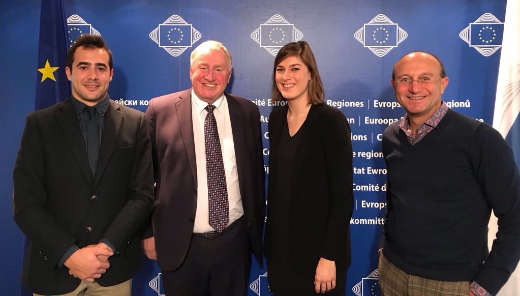 Transeo i Reempresa es reuneixen amb el president del Comitè de les Regions de la UE