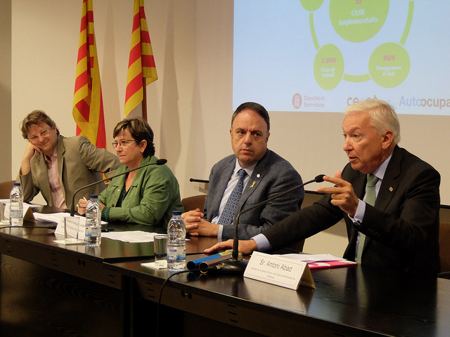 Una vuitantena d’emprenedors i empresaris assisteixen a la Matinal de la Reempresa de Manresa