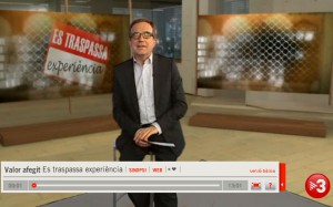 Es traspassa experiència – Valor Afegit 30/04/2014 – TV3